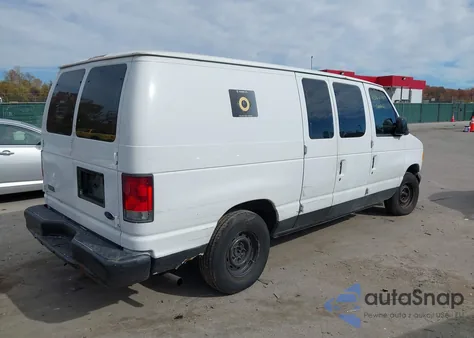 2003 Ford E-150 Commercial z USA, uszkodzony, nr VIN 1FTRE14203HB53560